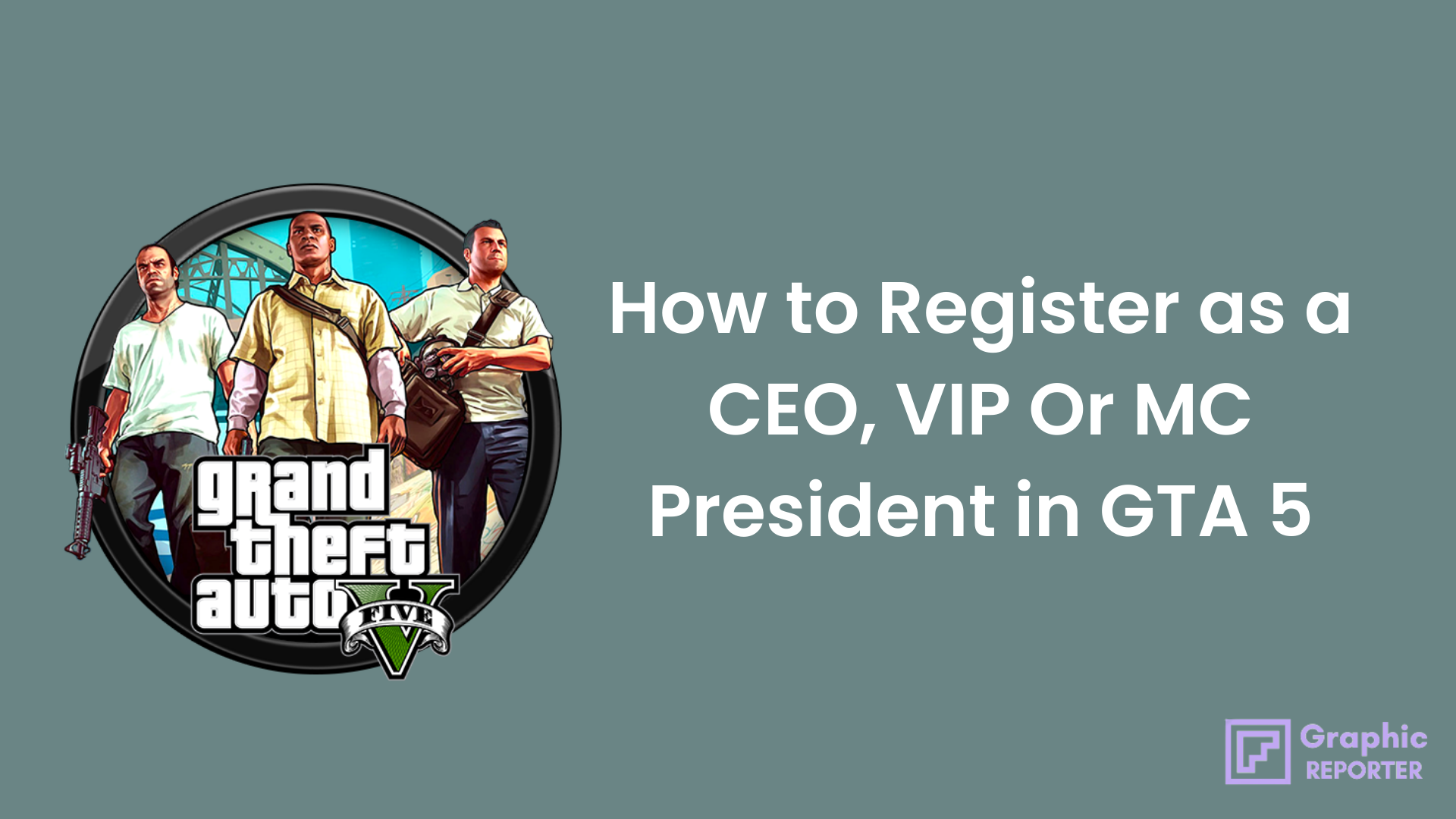 How to Register As a CEO in GTA 5