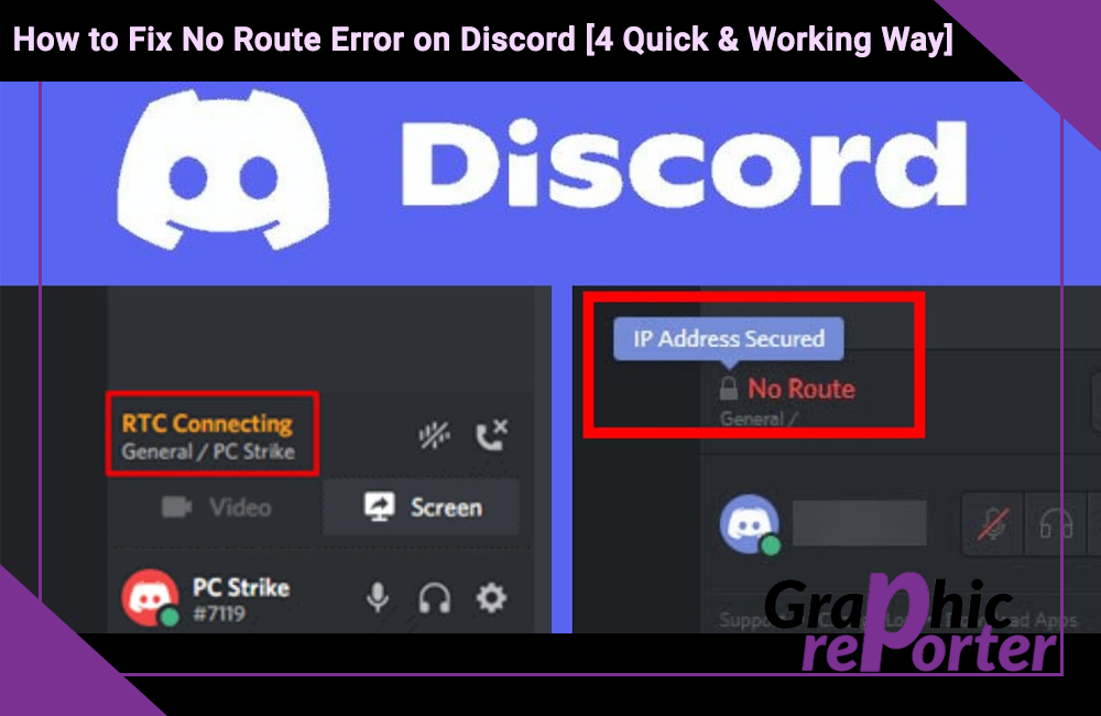 How to Fix No Route Error on Discord [4 Quick & Working Way]