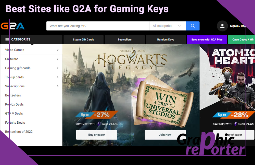 Best Sites like G2A for Gaming Keys