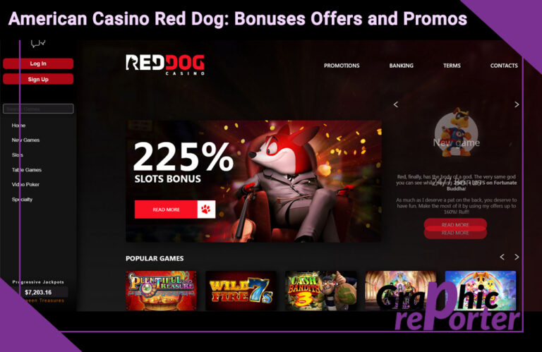 American Casino Red Dog: Bonuses Offers and Promos