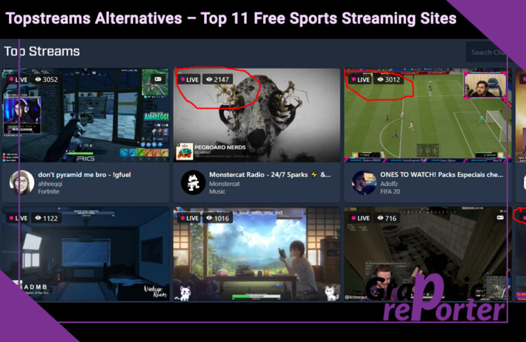 Topstreams Alternatives in 2023 – Top 11 Free Sports Streaming Sites