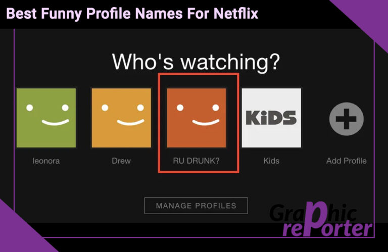 Best Funny Profile Names For Netflix In 2024 – Cool & Clever Names