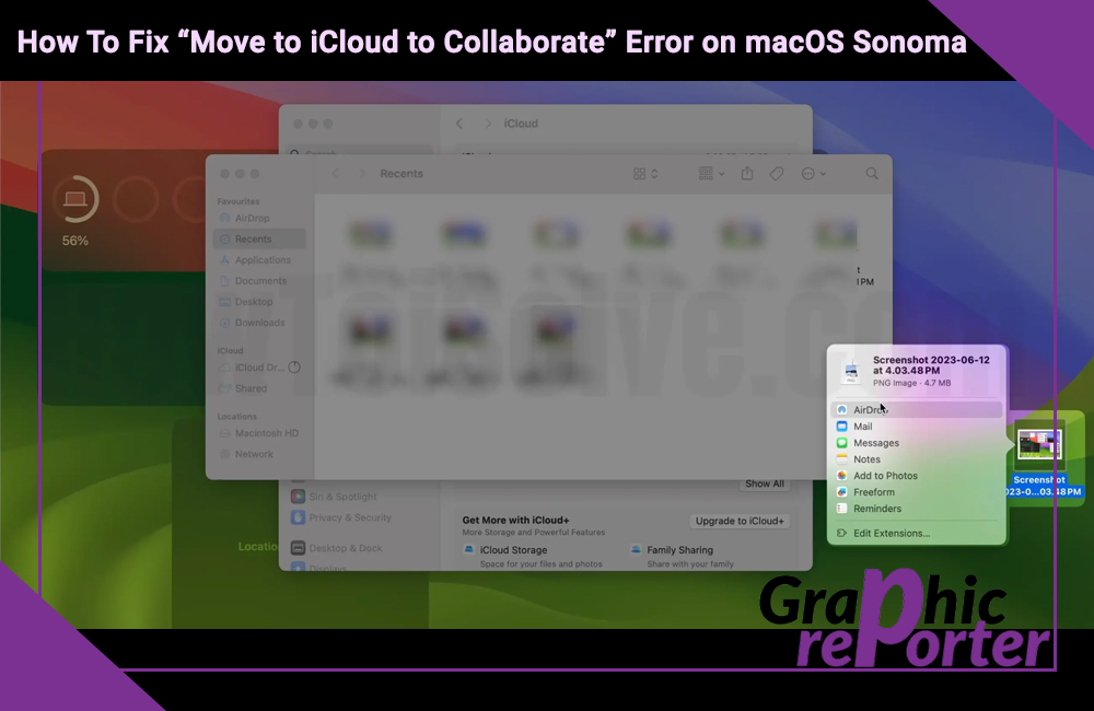 How To Fix “Move to iCloud to Collaborate” Error on macOS Sonoma