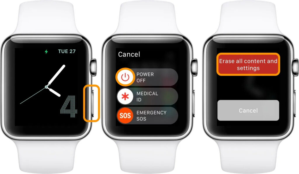 Reset an Apple Watch Without an iPhone