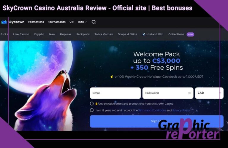 SkyCrown Casino Australia Review – Official site | Best bonuses 2023